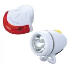 TOPEAK HighLite Combo II комплект фонарей (WhiteLite II + RedLite II), белый цвет